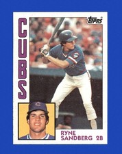 1984 Topps Set-Break #596 Ryne Sandberg NM-MT OR BETTER *GMCARDS*