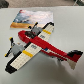 Lego Creator Propeller Adventures 7292 Complete W/ Instructions Plane Aircraft