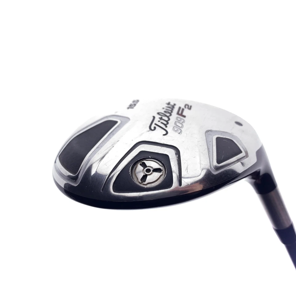 Used Titleist 909 F2 3 Fairway Wood / 15.5 Degrees / Stiff Flex - Image 2 of 4