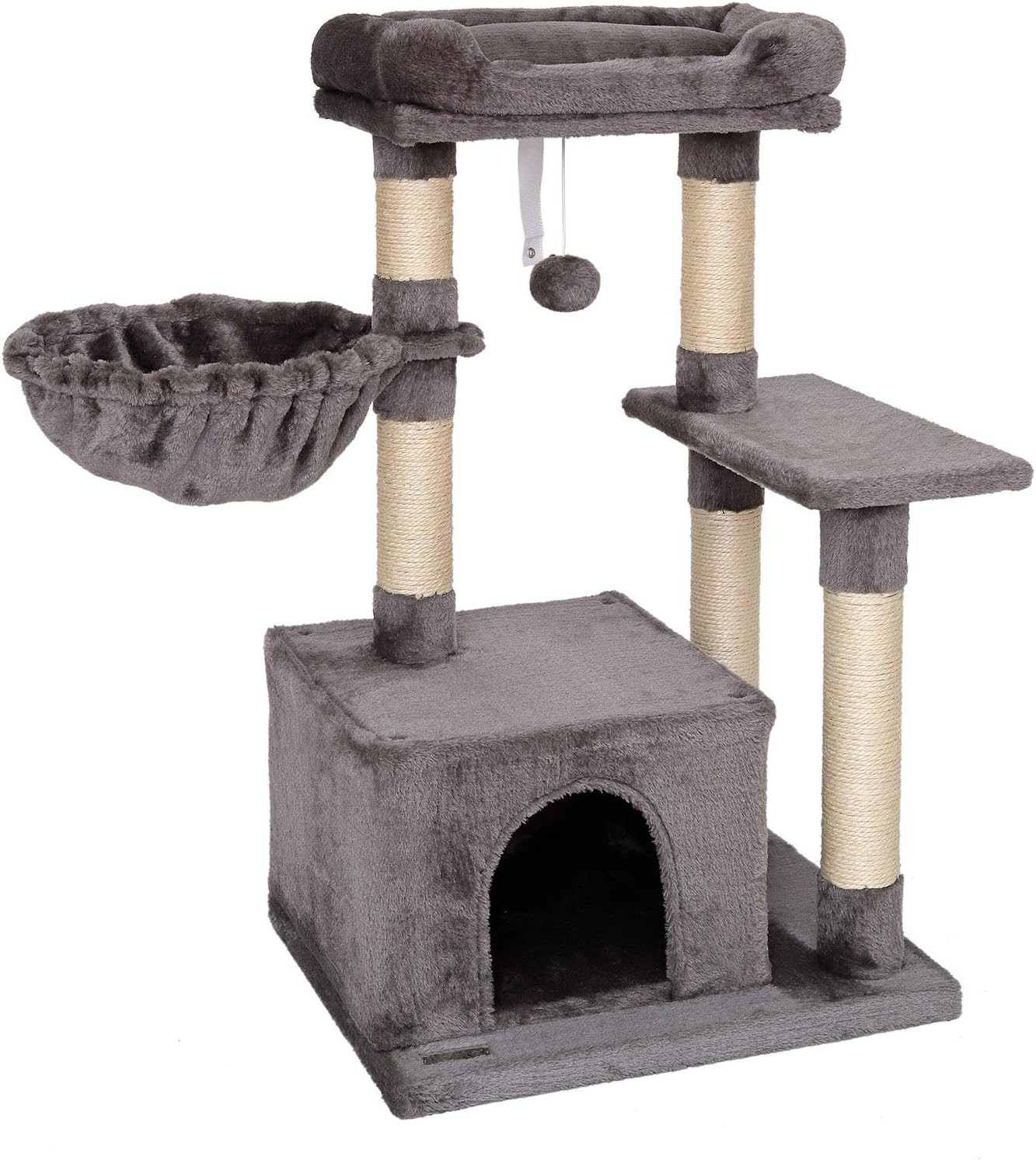 Tiragraffi per Gatto Albero Tiragraffi Gatto Gioco Giocattolo Gatti Altezza 85 C