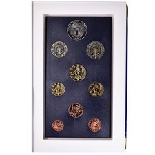 [#1065638] France, 1 cent to 5 euro, 2005, Monnaie de Paris, BE, MS(65-70), Gado