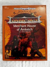 AD&D Dark Sun Merchant House of Amketch TSR DSM2 2421 Sealed Box 1993 NEW