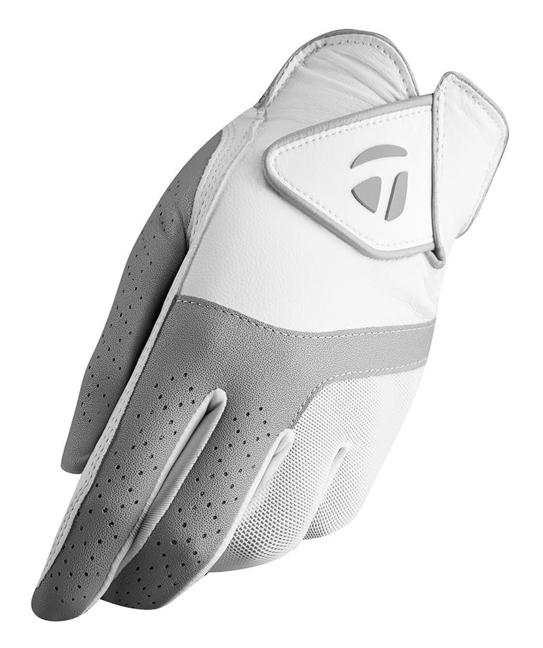 Large White Gray Sport Activity Gloves With Enhanced Breathability And Grip