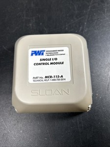 SLOAN VALVE I/O Controller MCR-115-A / MCR115A Single  for Push Button Shower