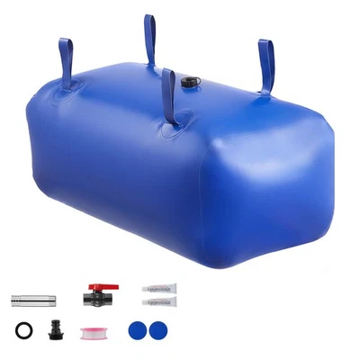 Uimoso Réservoir d'eau pliable en PVC 113 L, stockage pratique et durable - Photo 1/4
