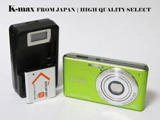 Sony Cyber-shot DSC-W530 Digital Camera Green Japanese Only Tested Working Japan