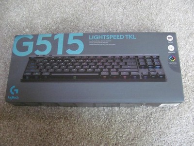 Brand New Logitech G515 LIGHTSPEED TKL Wireless RGB Gaming Keyboard (920-012423)