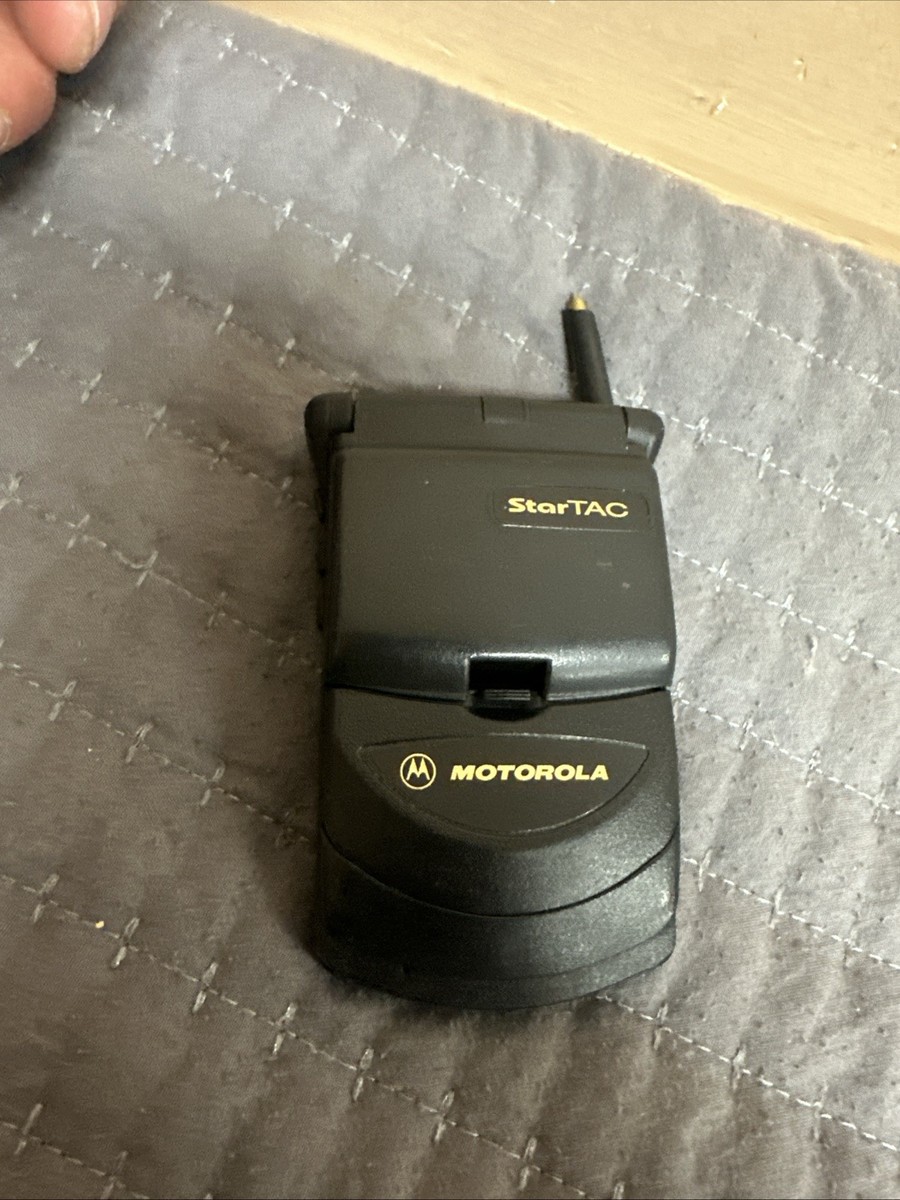 Motorola StarTAC Flip Phone Verizon Dual Band Model ST7868W