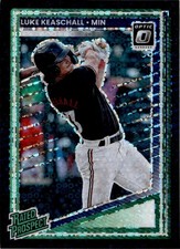 2025 Panini Donruss #111 Luke Keaschall OPTIC HOLO Black Circles RATED PROSPECT