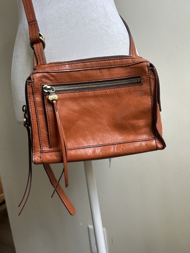 Borsa a tracolla HOBO International media in pelle marrone tracolla boho hippie - Foto 22 di 22