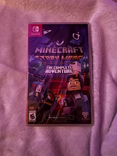 Nintendo Switch Minecraft Story Mode Complete Adventure unopened brand new