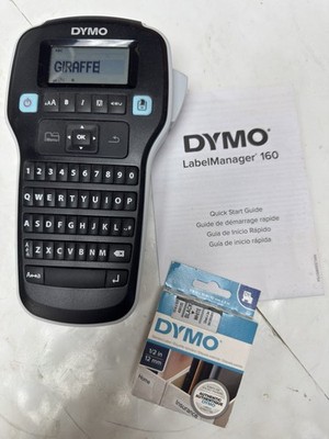 Dymo LabelManager 160 Label Maker - Black