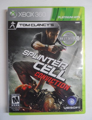 Tom Clancy's Splinter Cell: Conviction (Xbox 360, 2010) COMPLETE