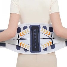 Adjustable Lower Back Brace Lumbar Support Waist Belt For Men Women Pain Relief