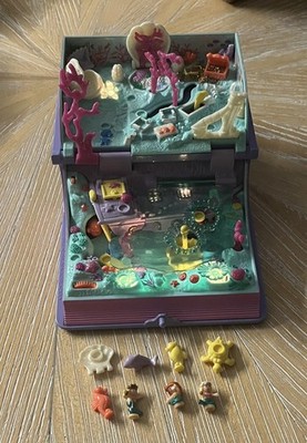 Polly Pocket Bluebird 1995 - Sparkling Mermaid Adventure - 97% Complet