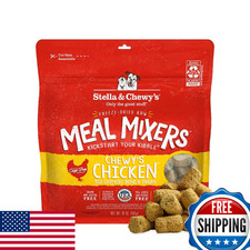 Stella  Chewy's 18oz Freeze-Dried Raw Chicken Mixer Dog Food Topper Grain-Free