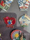 1996 Atlanta Olympics Izzy Mascot Assorted Collectors Various Pins Framed — photo 6
