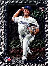 2025 Topps #63 Jake Bloss 582 Montgomery Club