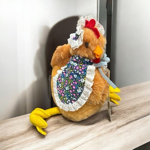 VTG 1976 Sally Henny Penny Eden Plush Stuffed Animal Original Tag Beatrix Potter - Picture 2 of 9