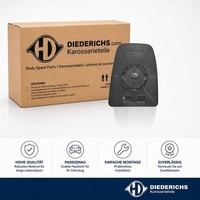 Spiegelglas Aussenspiegel Rechts Diederichs 3590128 FÜR Iveco Ersatzglas Spiegel