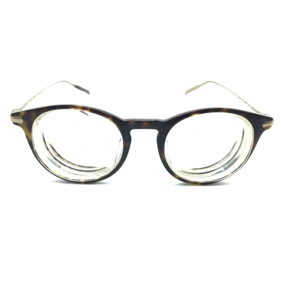 Monturas redondas Modo Whythe Tort doradas tortuga marrón 47-20 140 EE. UU. Mujeres Foto 2 de 4