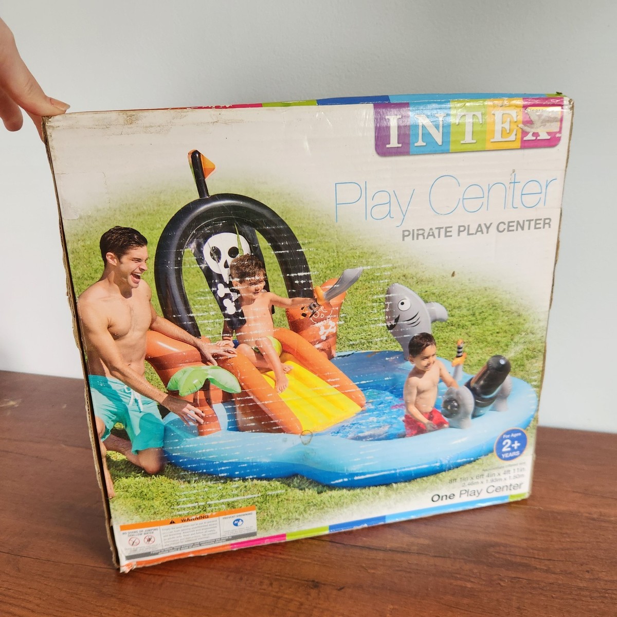 Intex 51417788 97in x 76in x59in Pirate Play Center Inflatable