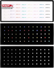 Nose Rings Studs Hoops Surgical Stainless Steel Piercing Jewelry for Women
