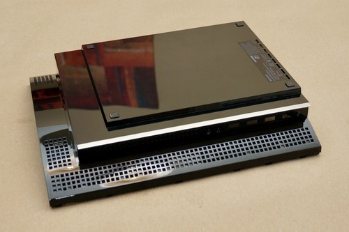 Genuine Sony PlayStation 3 Fat Bottom Shell Case w/ Chrome Trim for CECHA/B/C/E