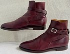 Crockett & Jones Burgundy Cottesmore Jodhpurs UK 10.5E US 11.5 D ($585) — photo 2