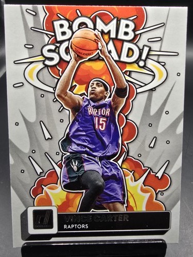 Vince Carter #18 2022 Panini Donruss Bomb Squad card