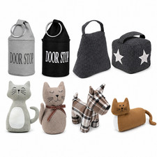 Door Stop Animal Heavy Door Stopper Weighted Novelty Large Fabric Cat Wedge UK
