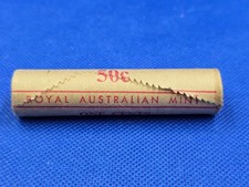 1980 Australian 1 cent Royal Australian Mint coin Roll H/T