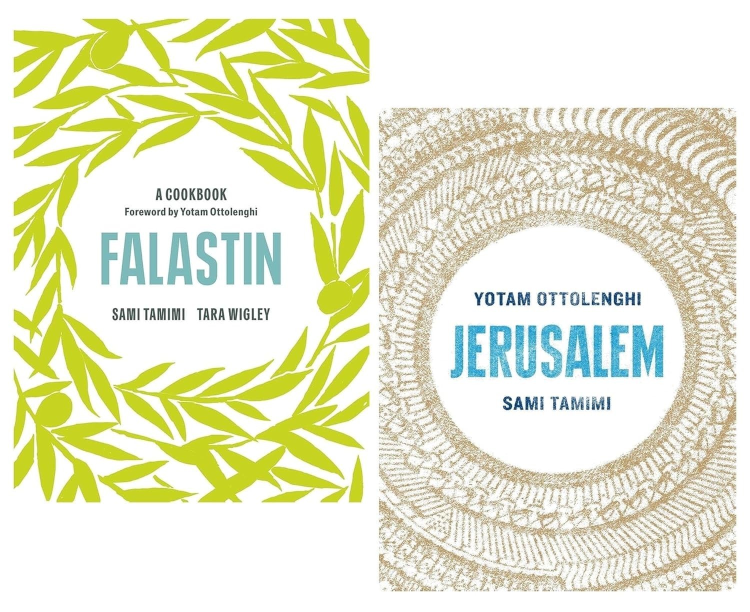 Falastin: A Cookbook & Jerusalem 2 Books Collection Set Falastin,Jerusalem
