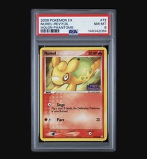 2006 POKEMON EX HOLON PHANTOMS #72 NUMEL-REVERSE FOIL PSA 8 Nm New Cert on eBay
