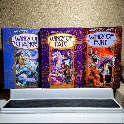 Mage Winds Trilogy by Mercedes Lackey  VTG 1st Ed DAW HC w/ DJ, Books 1-3 V.GOOD