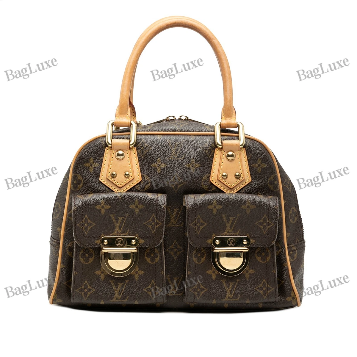 Louis Vuitton Manhattan Leather Exterior Bags & Handbags for Women