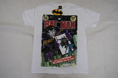 Batman Joker Comic Ha Ha Ace of Spades T-SHIRT NEU OFFIZIELL DC COMICS 251 GOTHAM