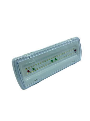 Lampada Plafoniera Emergenza 50 Led 3.5w 406 Lumen Incasso Parete Luce Bianco - Foto 2 di 9
