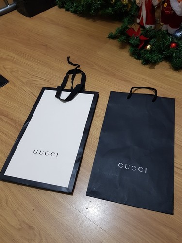 GUCCI SHOPPER , Busta O Borsa Di Carta Originale Grande EUR 20,00 -  PicClick IT