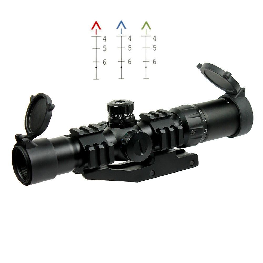 West Lake Tactical 1.5-4X30 Tactical Rifle Scope with Tri West Lake Tactical 1.5-4X30 Tactical Rifle Scope with Tri