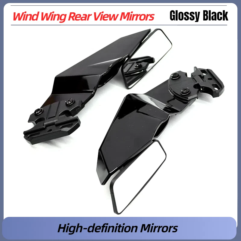 Espejos retrovisores negros brillantes para motocicleta Honda CBR954RR 2002 2003 Foto 4 de 4