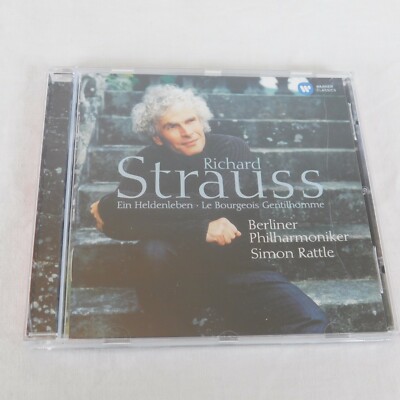 Strauss Ein Heldenleben Le Bourgeois Gentilhomme CD 2005 Simon Rattle Berliner