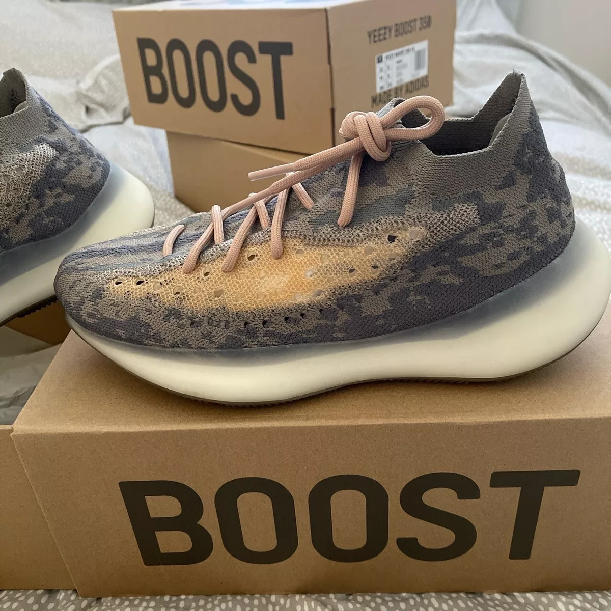Adidas yeezy shop 380 mist reflective