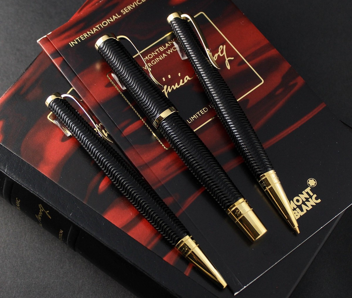 Montblanc Virginia Woolf Writers Edition 3 - Piece Set (FP, BP, MP