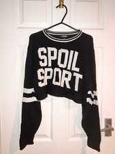 Sweter Spoil sport crop