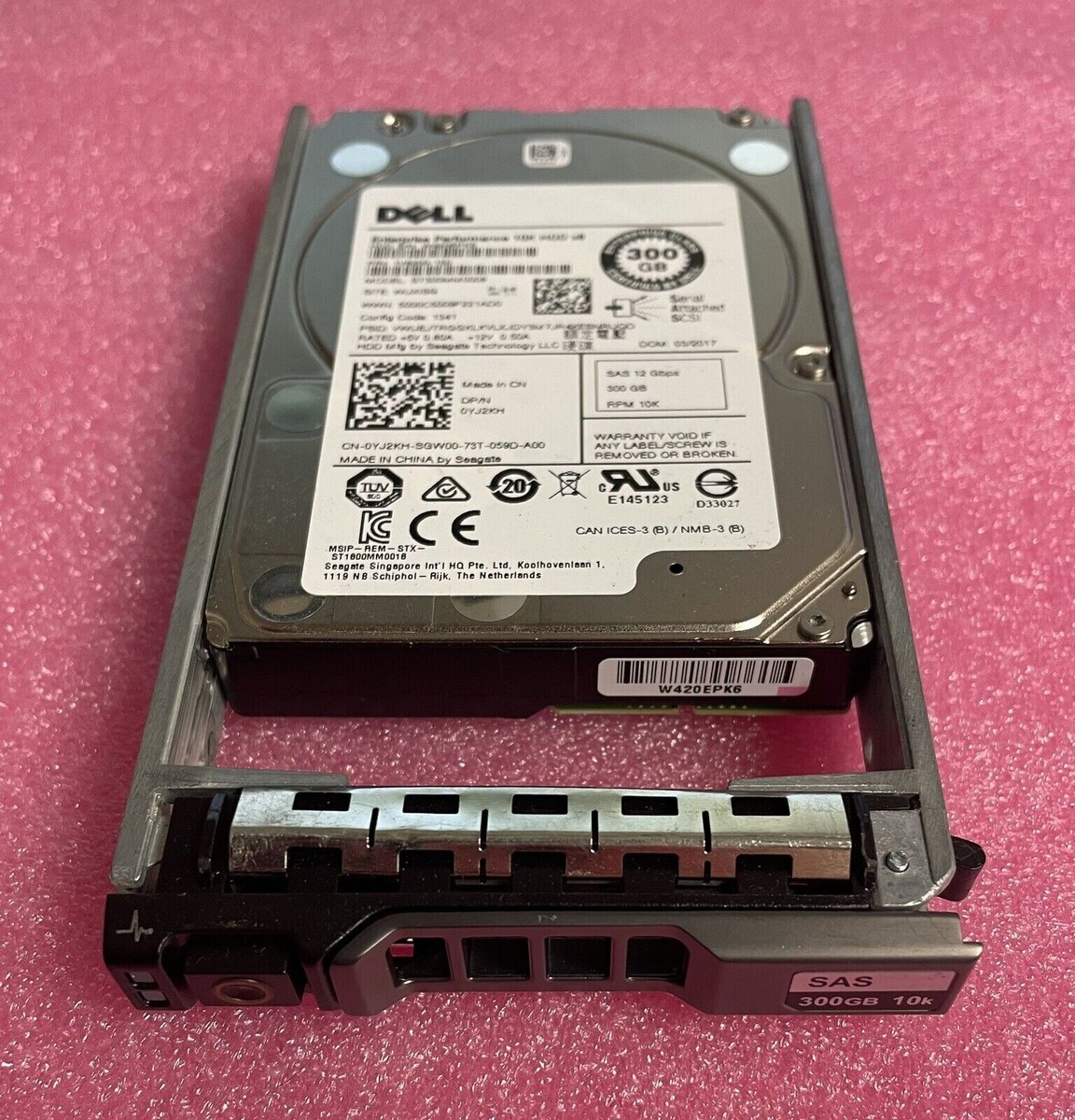 Dell Hard Drive 300GB 10K SAS 2.5 Inch 12Gbps HDD. | eBay