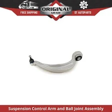 For 10 Audi S4 Control Arm and Ball Joint Assy Front Left Lwr Rearward Mevotech