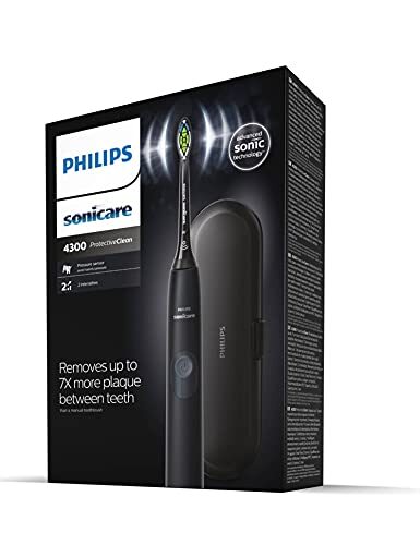 Philips Sonicare ProtectiveClean 4300 Sonic Electric Toothbrush Built-in Philips Sonicare ProtectiveClean 4300 Sonic Electric Toothbrush Built-in