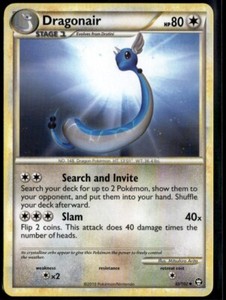 Dragonair Uncommon - HGSS Triumphant 32/102 2010 LP+ Pokemon Card
