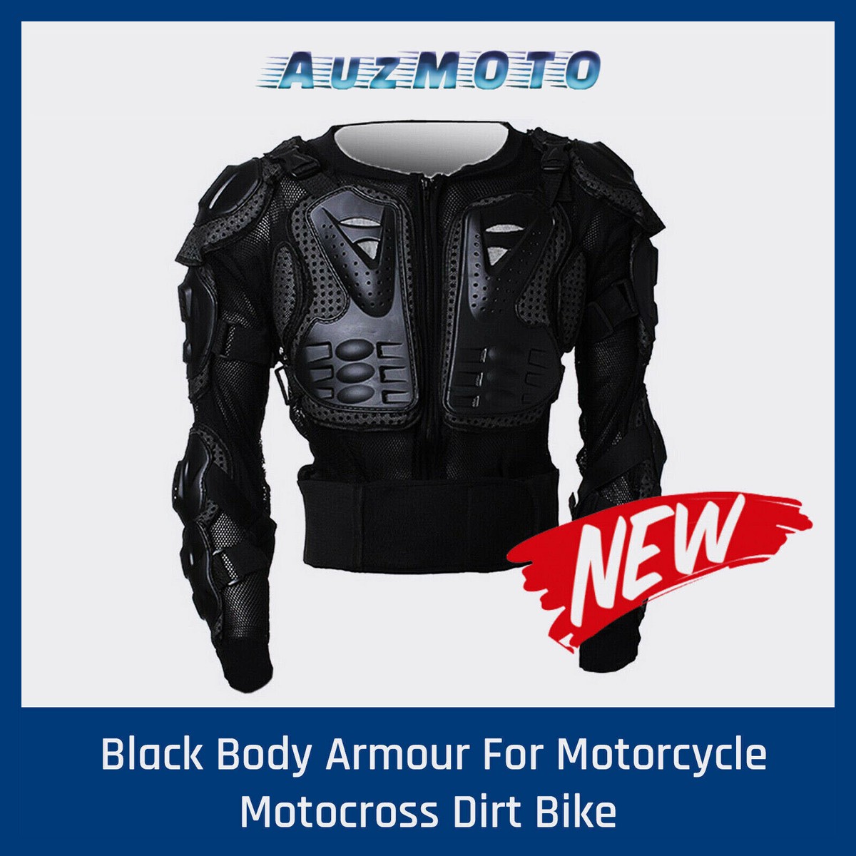 NEW Mx Quad Black Youth Adults Motocross Chest Protector Kids Body